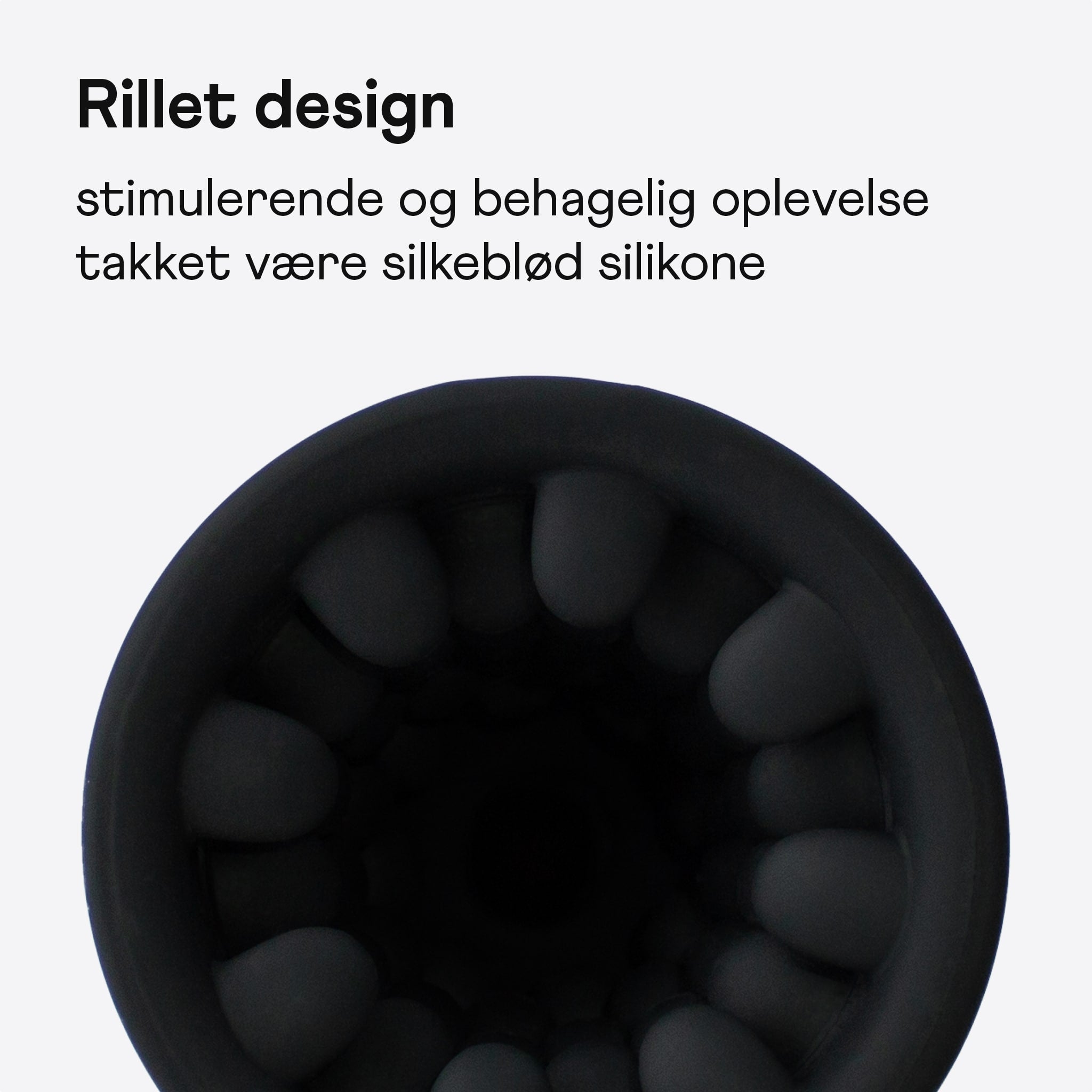 LANA Climax penis vibrator cup, sort